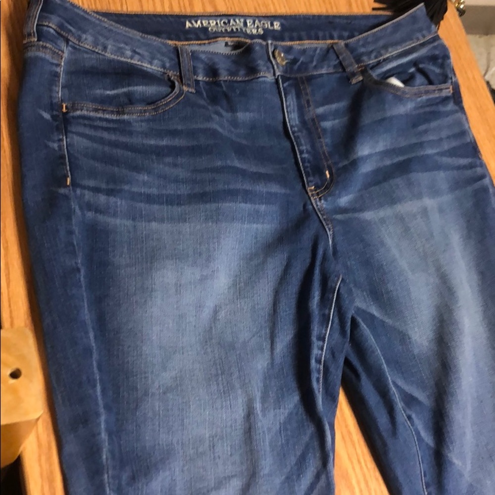 Blue jeans never worn
